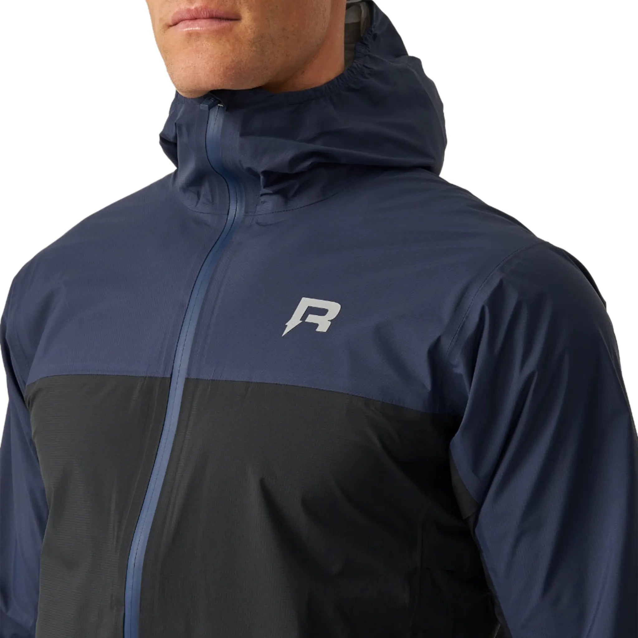 Detailed View of Reprimo Nova Black Navy Jacket REP254-455